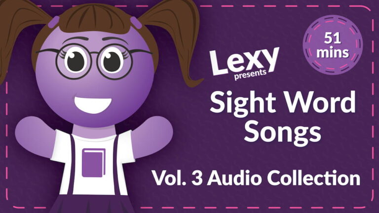 Sight Word Songs Volume 3 (MP3 Album)