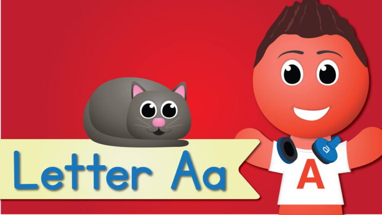 Letter A Song (Animated Music Video)