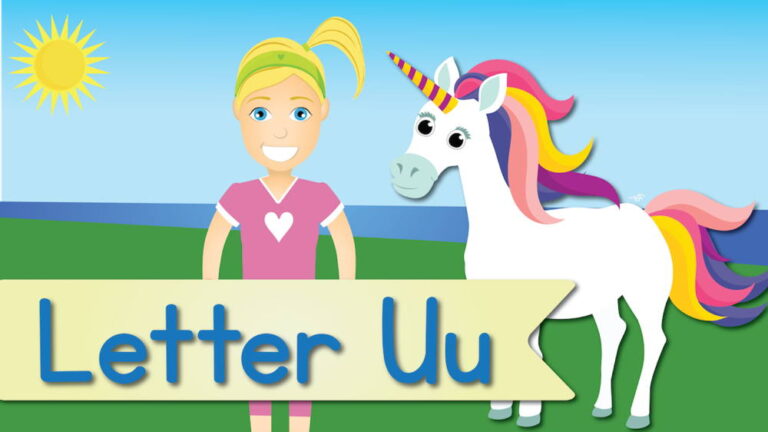 Letter U Song (Animated Music Video)