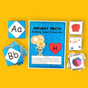 Alphabet Matching Activity