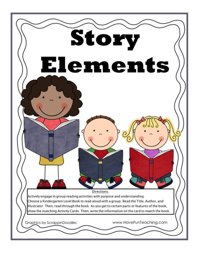 Story Elements Activity