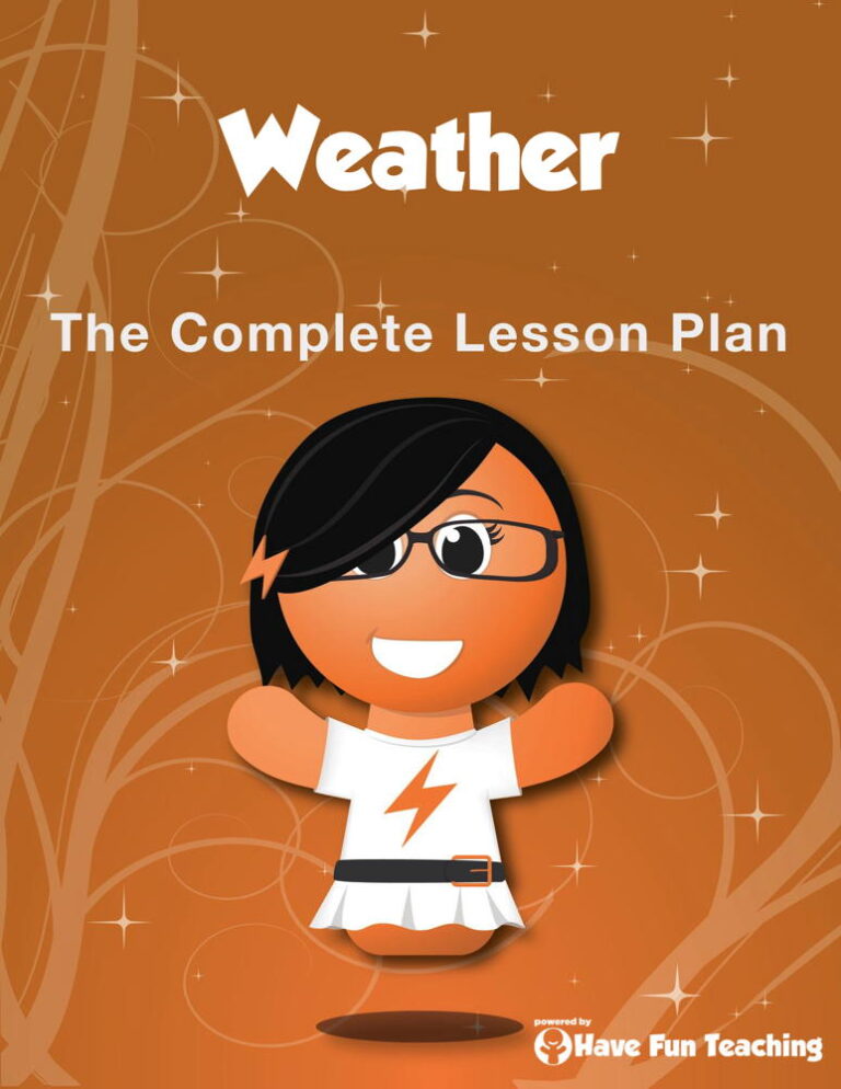 Weather Lesson Plan