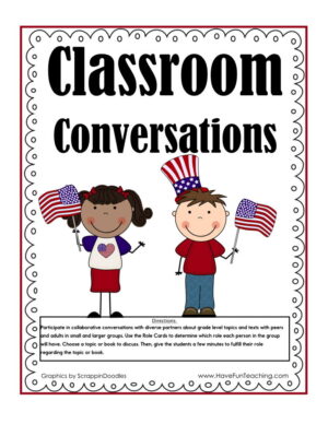 Classroom Conversations Activity