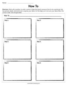 How to Worksheet - Have Fun Teaching
