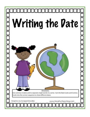Writing the Date Activity