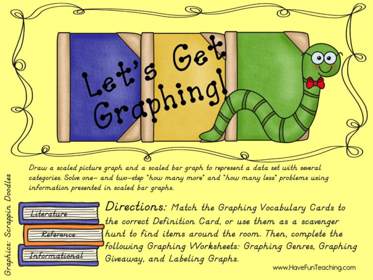 Let's Get Graphing Activity