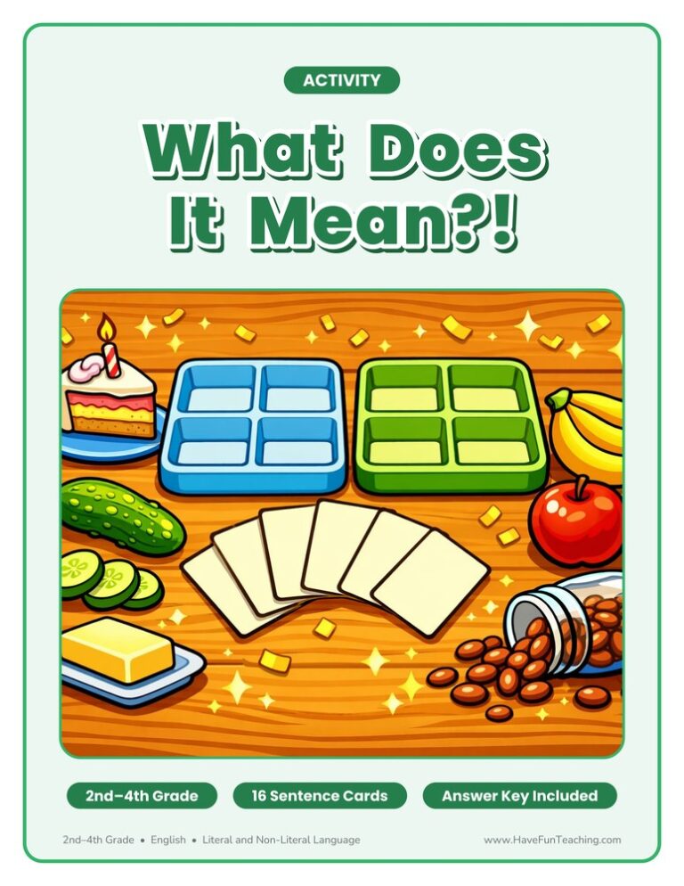What Does it Mean Literal Non-Literal Language Activity