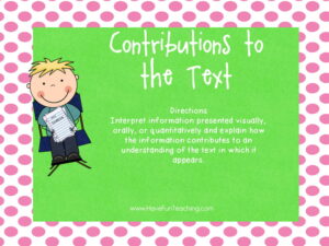 Contributions to the Text Activity