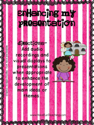 Enhancing My Presentation Activity