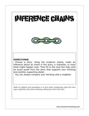 Inference Chains Activity