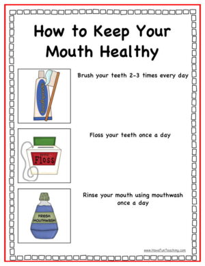 Dental Hygiene Classroom Poster