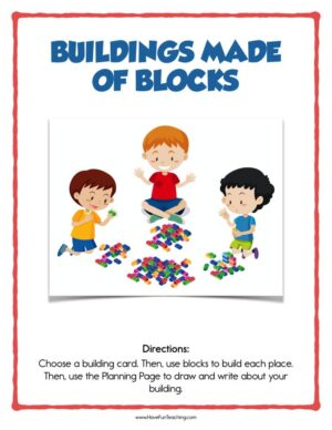 Buildings Made of Blocks Activity