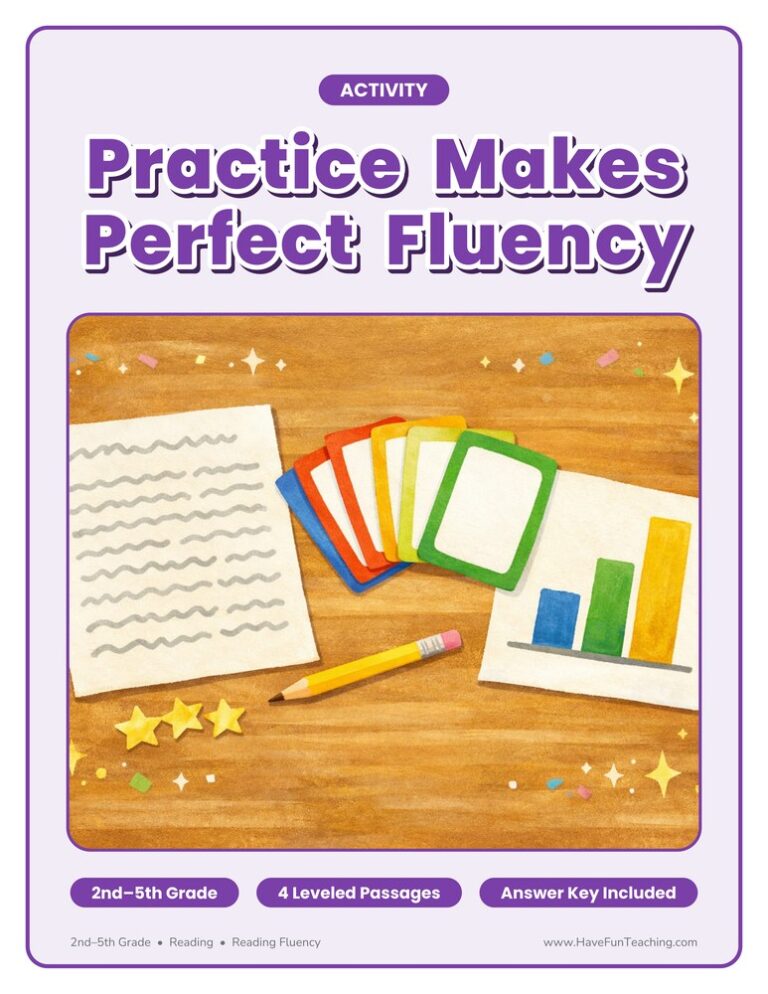Practice Makes Perfect Fluency Activity