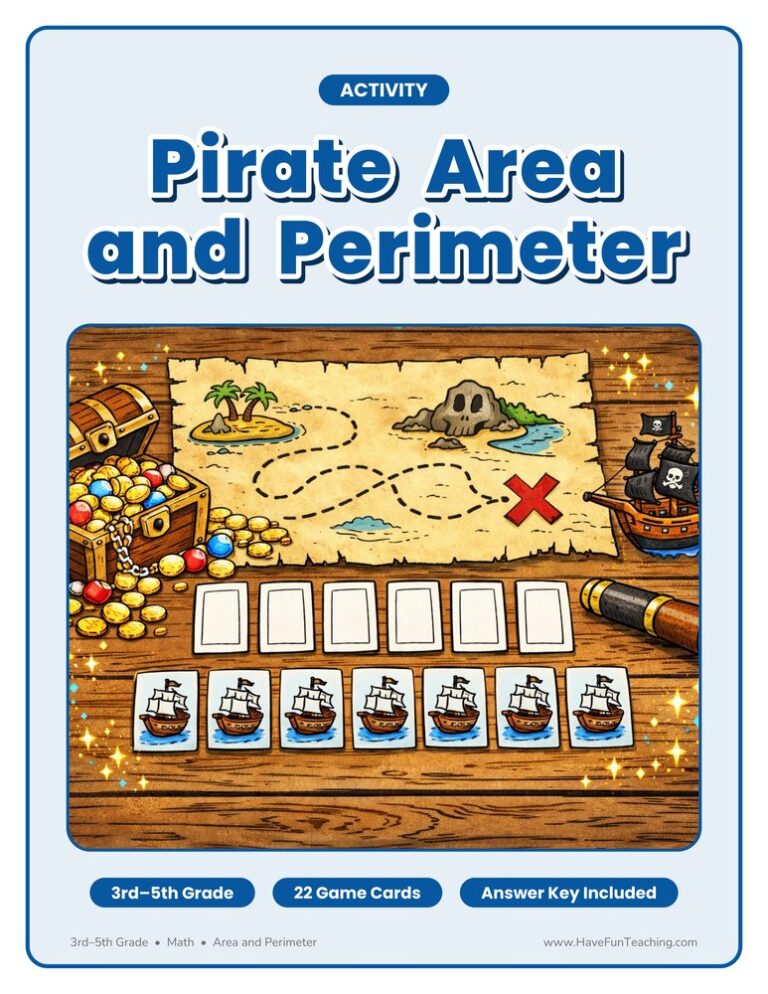 Area and Perimeter Pirate Activity