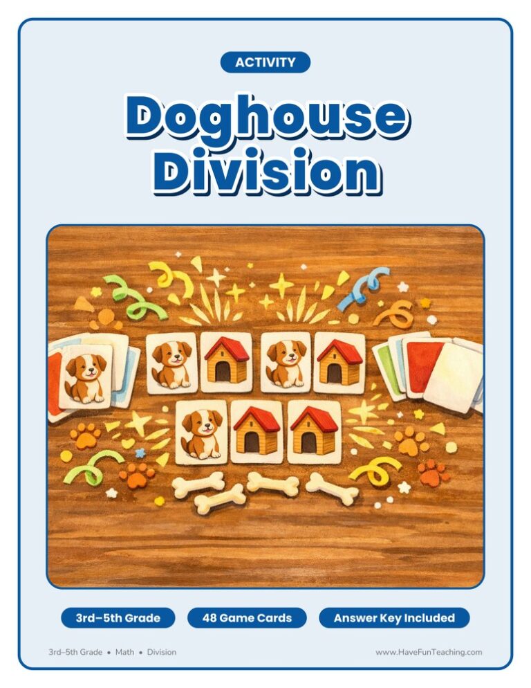 Doghouse Division Activity