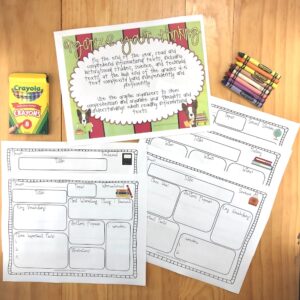 Organize Your Thinking Informational Text Activity