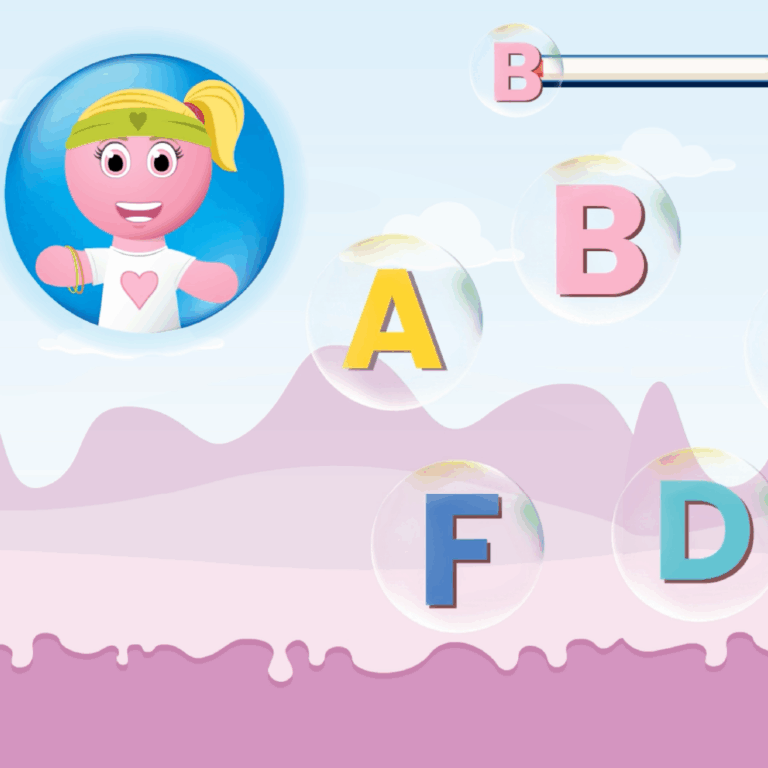 Letter B Song - Pop the Bubble with the Letter B