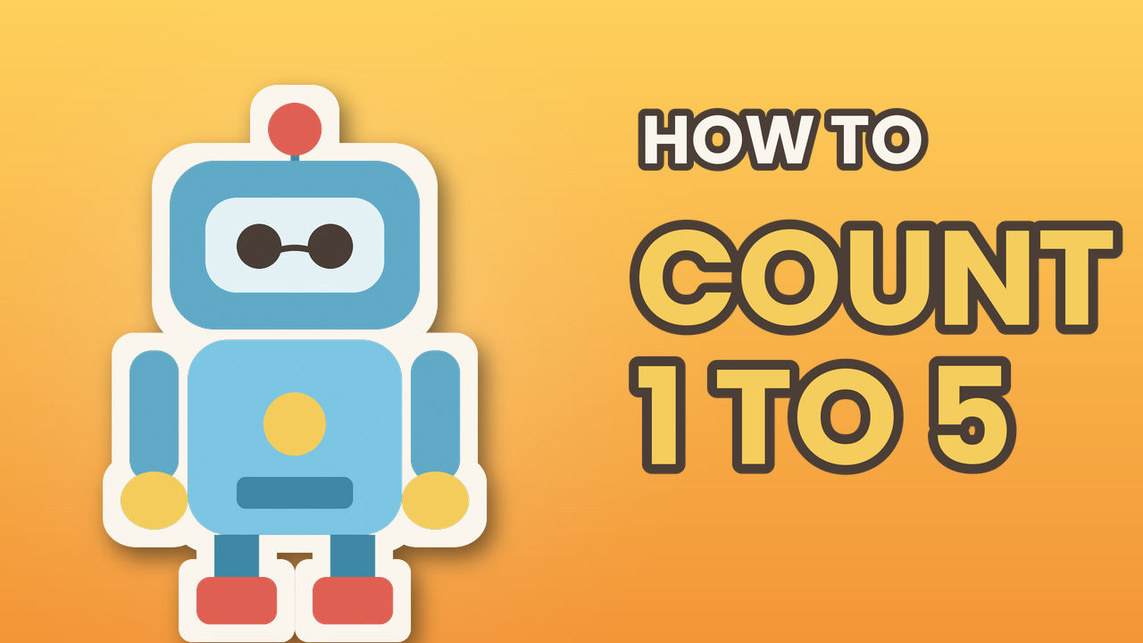 How to Count Objects 1 to 5 count-along video for kids by Have Fun Teaching