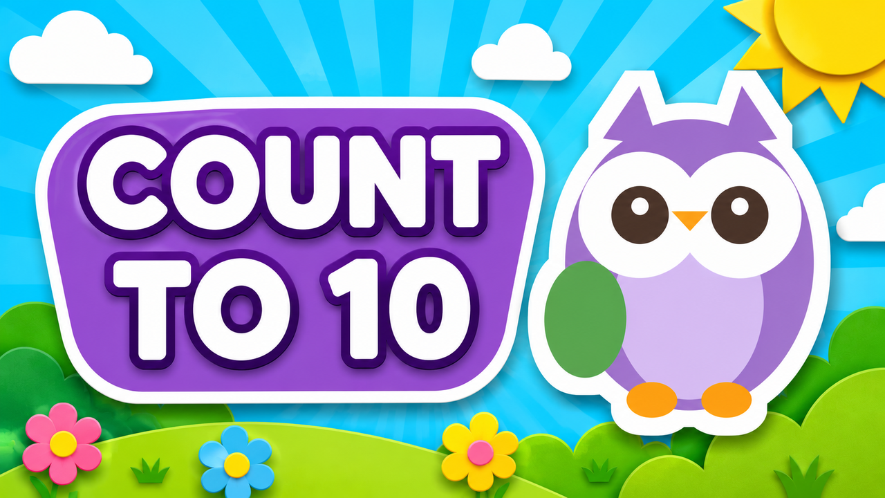 How to Count to 10 — fun counting game for kids by Have Fun Teaching