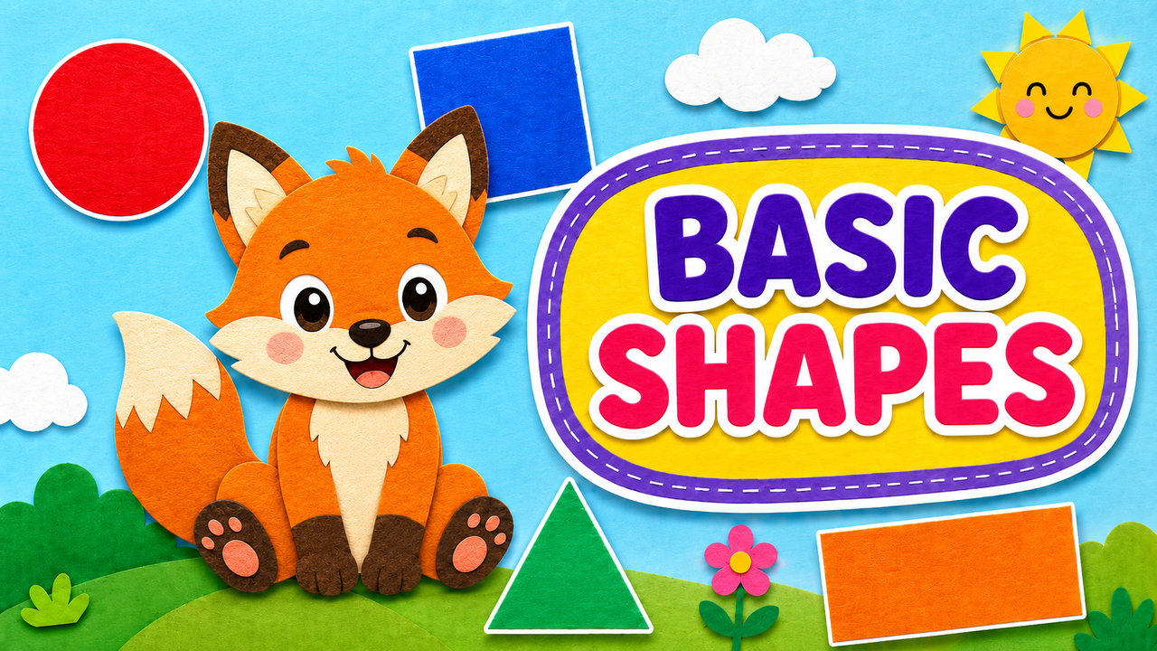 How to Learn Basic Shapes — for kids by Have Fun Teaching