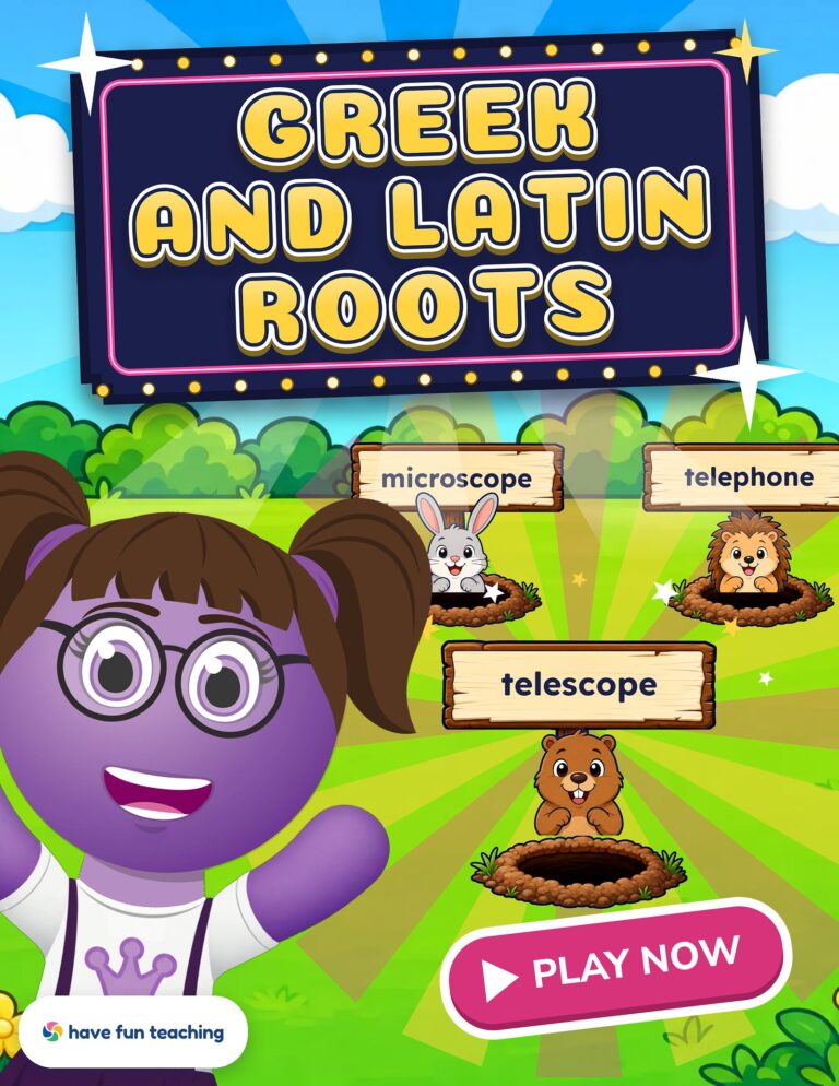 Greek and Latin Roots Game