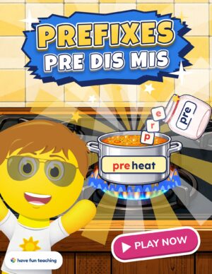 Prefixes Pre Dis Mis Game