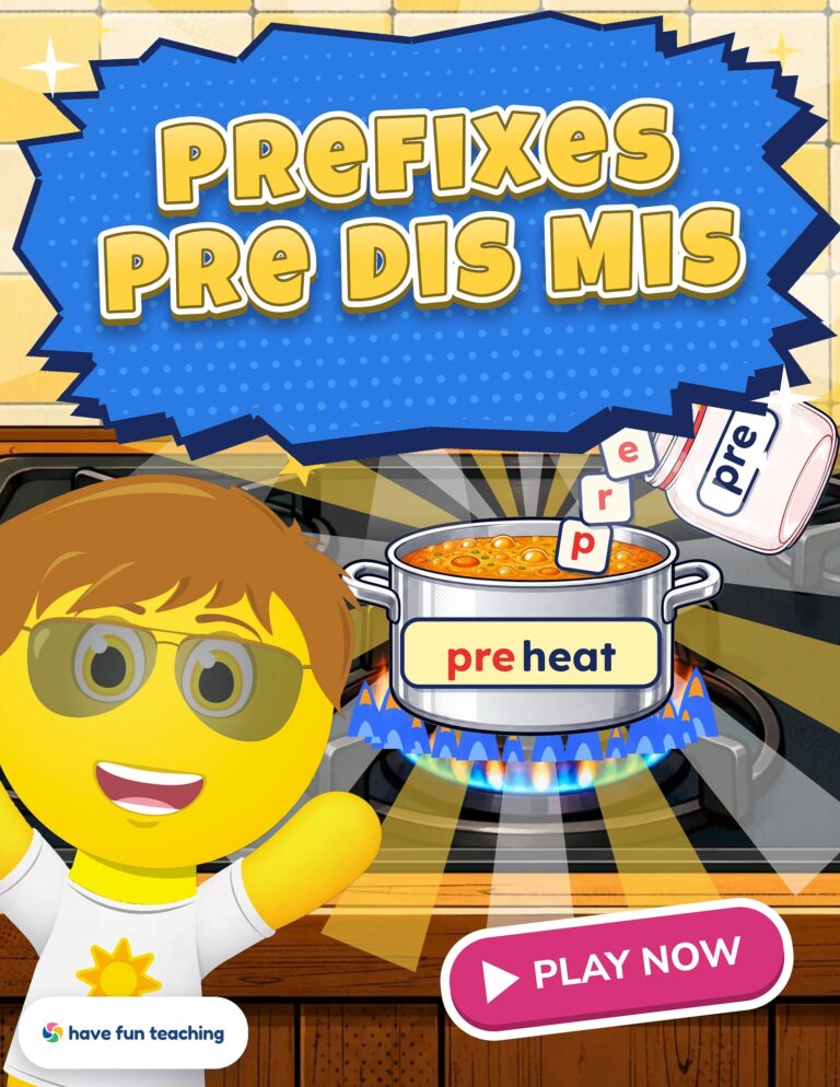 Prefixes Pre Dis Mis Game